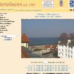 Kühlungsborn - Blick auf Konzertgarten und Ostsee