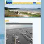 Webcam mit Blick auf den Yachthafen Marina Lubmin