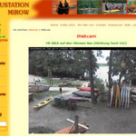 Webcam der Kanustation in Mirow