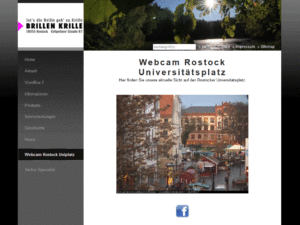 Webcam Rostock - Kröpeliner Straße mit Blick Richtung Uni-Platz