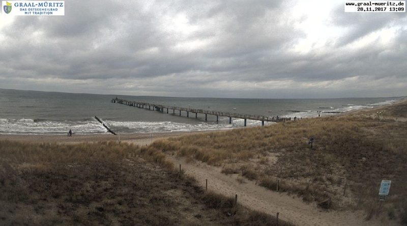 Webcam Strand und Seebrücke in Graal-Müritz