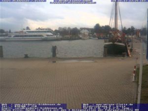 Webcam Hafen Vitte (Hiddensee), Anlagestelle der Fahrgastschiffe