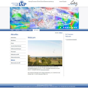 Webcam Kühlungsborn 2 Webcams vom Leibnitz Institut für Atmosphärenphysik