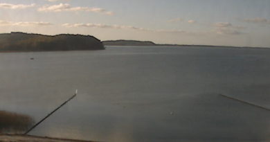 Webcam Lietzow - Blick Richtung Westen über den Großen Jasmunder Bodden