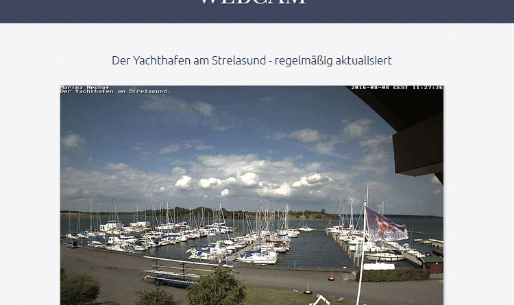 Webcam Neuhof Yachthafen Marina Neuhof