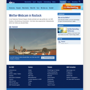 Webcam Rostock Wettercam NDR