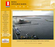 Webcam Barth Yachthafen vor dem Hotel "Speicher" Barth