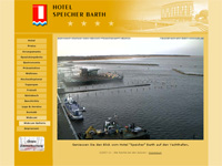 Webcam Barth Yachthafen vor dem Hotel "Speicher" Barth