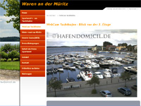 Webcambild vom Stadthafen in Waren (Müritz)