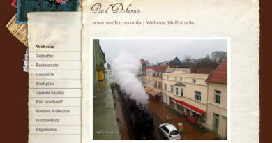 Webcam Bad Doberan der Molli auf der Mollistraße in Bad Doberan