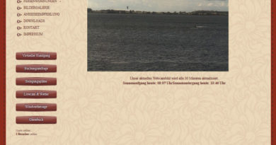 Webcam Wiek mit Blick auf den Bodden